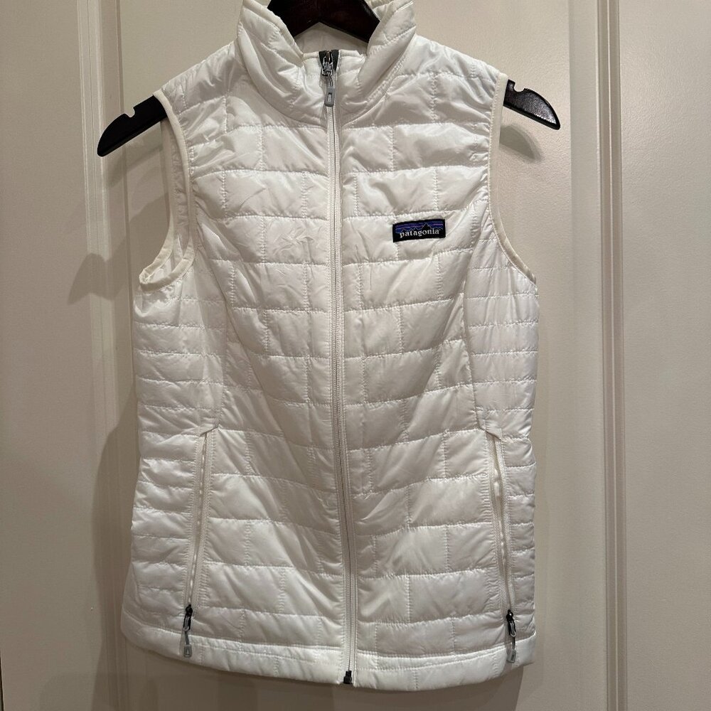 Patagonia Nano Puff Packable Insulated Vest - Birch White , Women's Size: XS